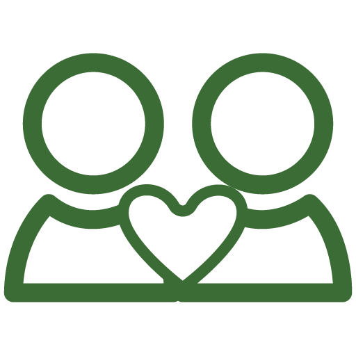 Icon: Menschen mit Herz